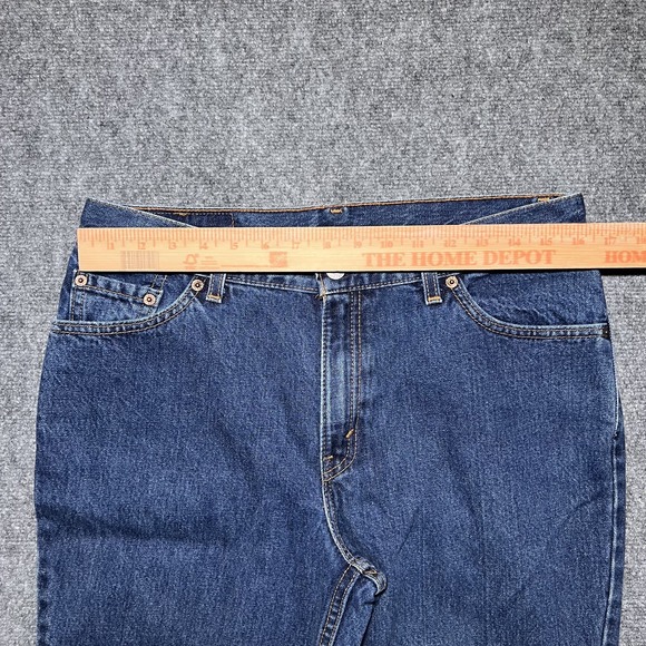 Vintage Levis Jeans Womens 13M JR 517 Boot Cut Slim Fit Demin Dark Wash - Picture 11 of 15